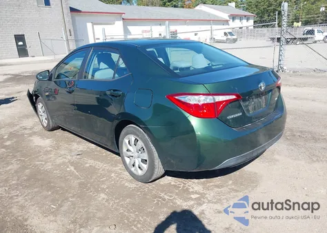 2015 Toyota Corolla Le from USA, damaged, VIN 2T1BURHE0FC341429